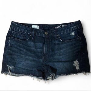 GAP Maddie Jean Shorts with Distressed Details and Frayed Hem
